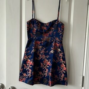 Realisation Par Emilie Shanghai Nights 100% Silk Mini Dress